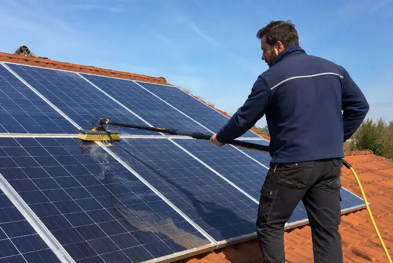 Nettoyage et entretien de panneaux solaires à Gauriac
