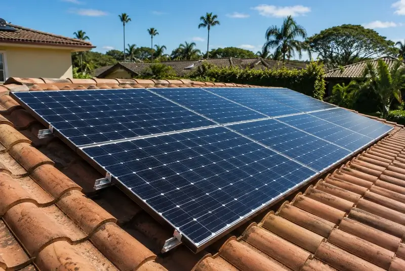 Installation de panneaux solaires à Gauriac