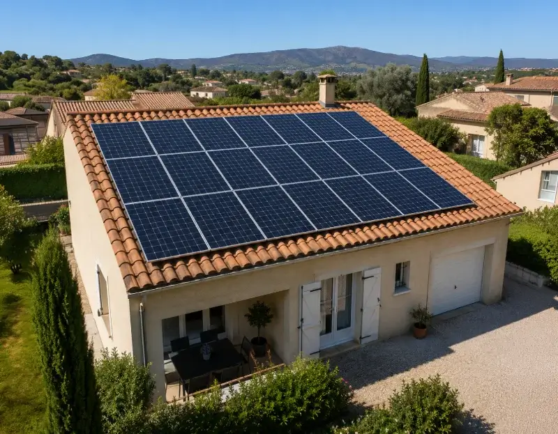 Prime à l'autoconsommation panneaux solaires Gauriac — aide financière de l'État